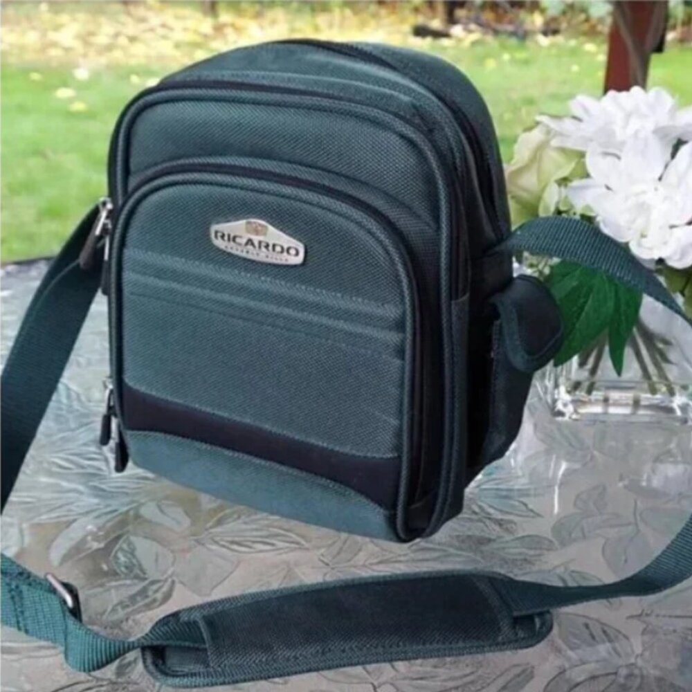 Vintage Ricardo Beverly Hills shoulder bag men woman Adjustable Strap Travel fly